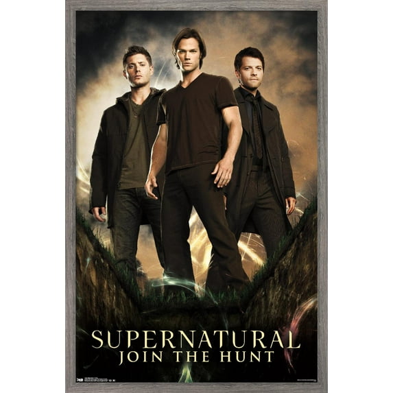 Supernatural - Group Wall Poster, 14.725" x 22.375", Framed