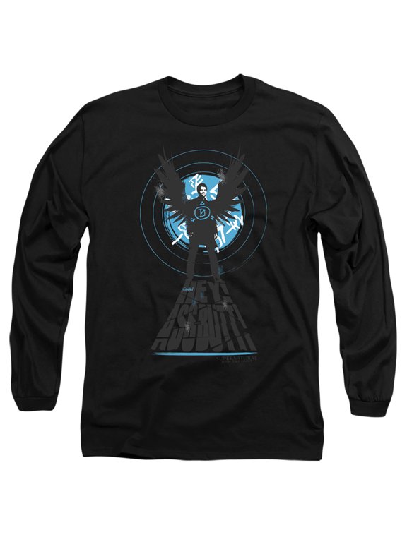 Supernatural - Hey Ass Butt - Long Sleeve Shirt - Medium