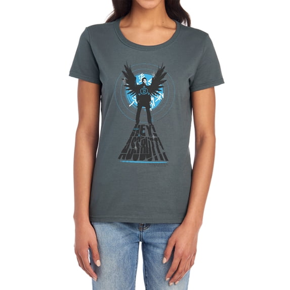 Supernatural Hey Ass Butt Women's T Shirt, Charcoal, Small