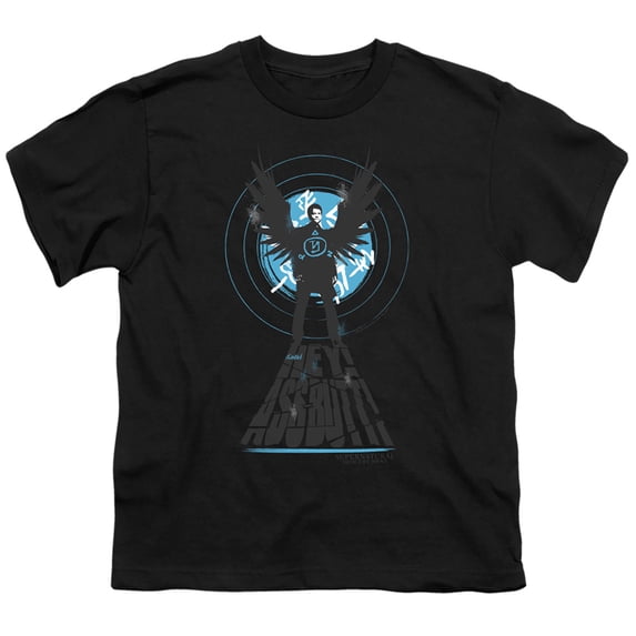 Supernatural - Hey Ass Butt - Youth Short Sleeve Shirt - Medium