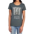 thumbnail image 1 of Supernatural Hunter Inside Women's T Shirt, Charcoal, X-Large, 1 of 6