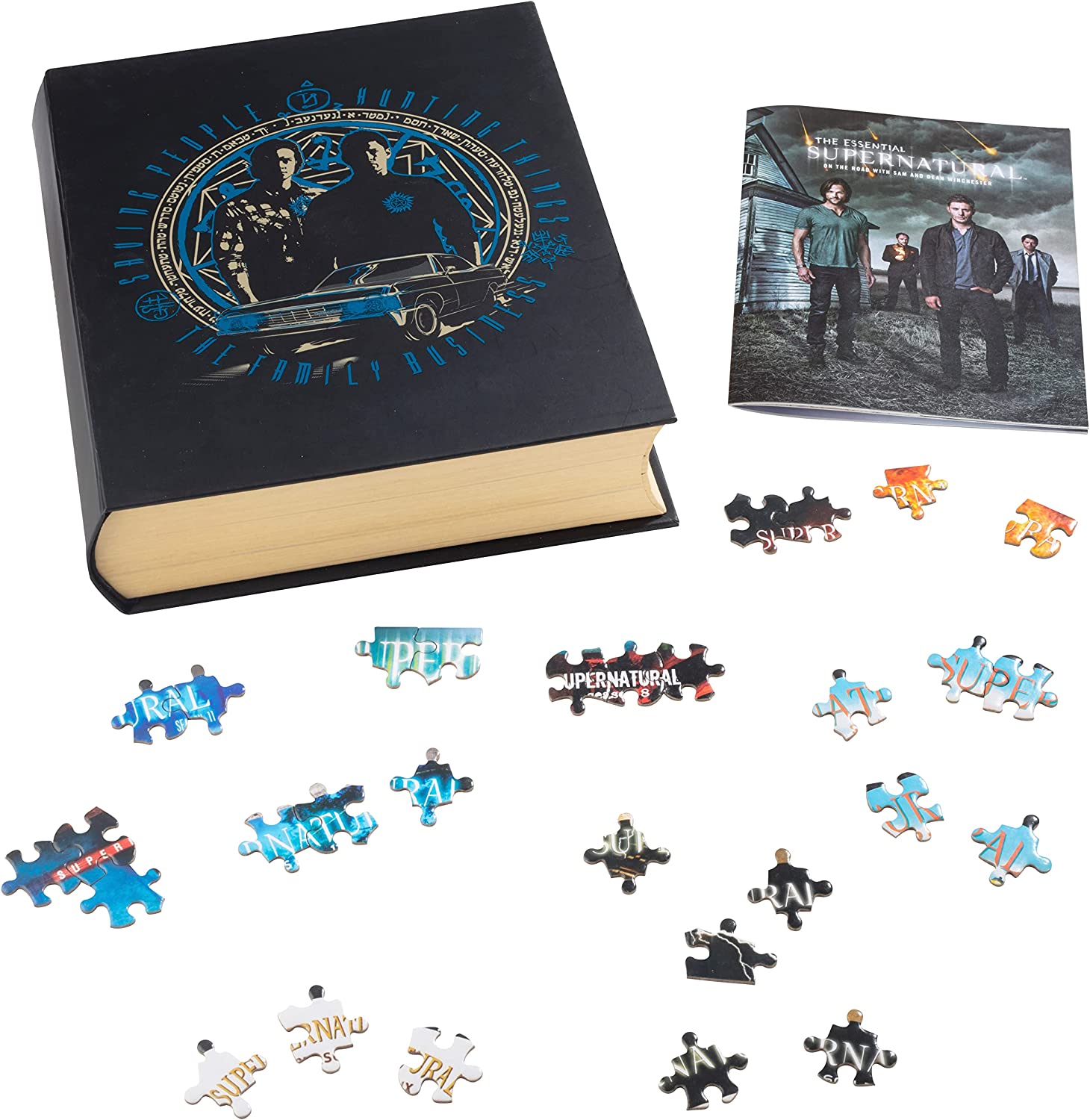Supernatural 500-Piece Jigsaw Puzzle & Keepsake Book Box - Sam