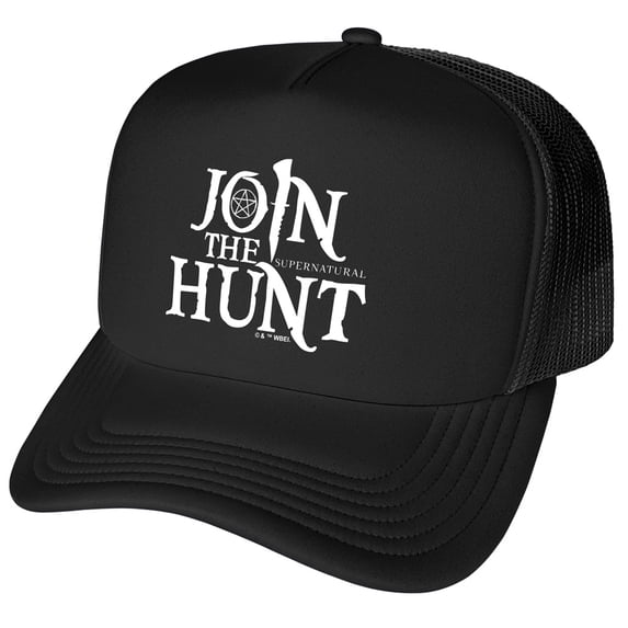 Supernatural Join The Hunt Foam Snapback Trucker Hat - Unisex for Men and Women