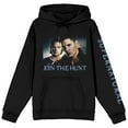 thumbnail image 1 of Supernatural Join the Hunt Adult Black Graphic Hoodie-Small, 1 of 5