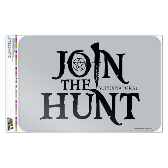 Supernatural Join the Hunt Home Business Office Sign