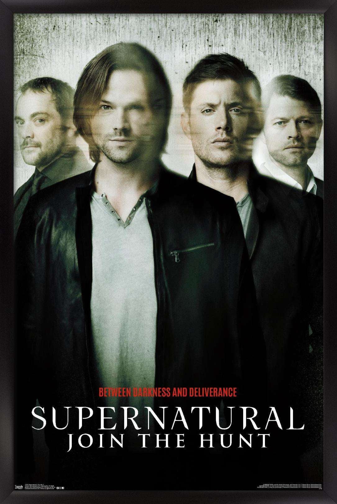 Supernatural - Key Art 11 Wall Poster, 14.725" x 22.375", Framed