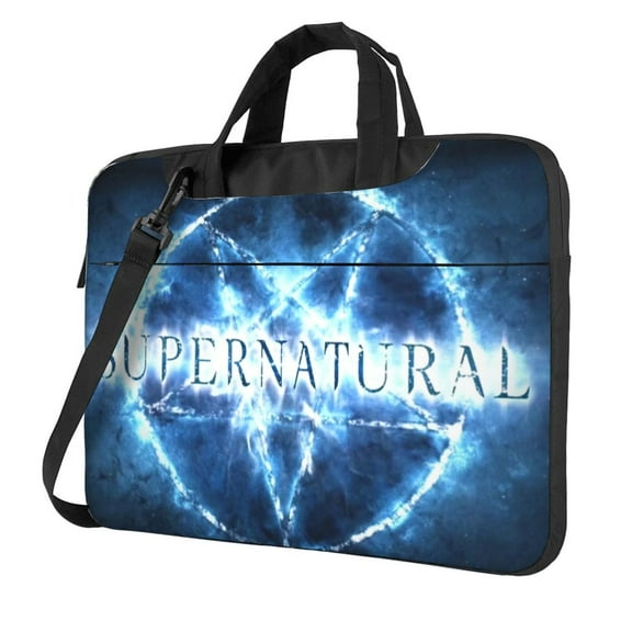 Supernatural Laptop Bag Laptop Case Computer Notebook Briefcase Messenger Bag With Adjustable Shoulder Strap 15.6 Inch