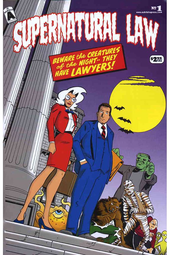 Supernatural Law (2nd Series) #1 VF ; Exhibit A Comic Book