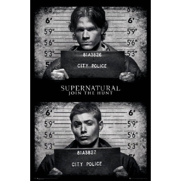 Supernatural - Mug Shots Poster - 22 x 34 inches