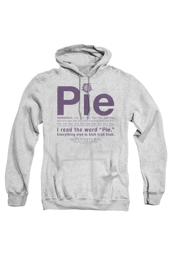 Supernatural - Pie - Pull-Over Hoodie - XX-Large