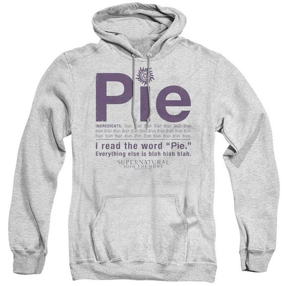 Supernatural - Pie - Pull-Over Hoodie - XXX-Large