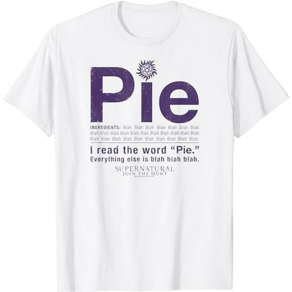 Supernatural Pie T-Shirt