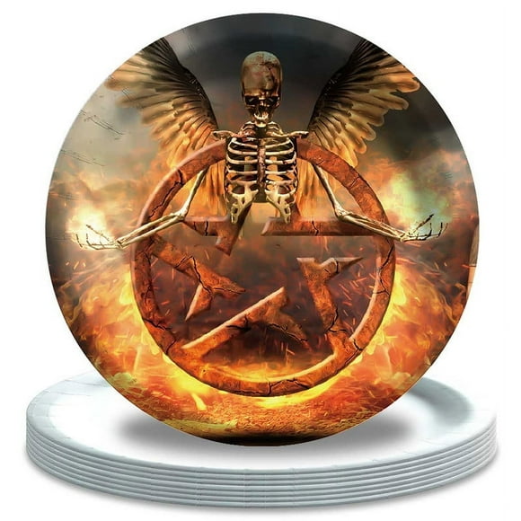 Supernatural Plates Party Supplies Birthday Decorations Tableware Disposable Dinnerware