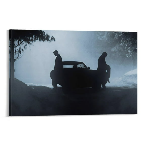 Supernatural Poster Dean And Sam Winchester Home Decor Poster Wall Art Hanging Picture Print Bedroom Decorative Painting Posters Room Aesthetic 24x36inch(60x90cm)