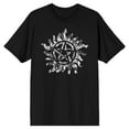 thumbnail image 1 of Supernatural Protection Symbol Men's Black T-shirt-XS, 1 of 3