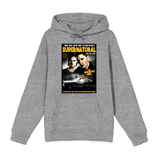Supernatural Sam & Dean Poster Art Long Sleeve Unisex Adult Hooded Sweatshirt-Medium
