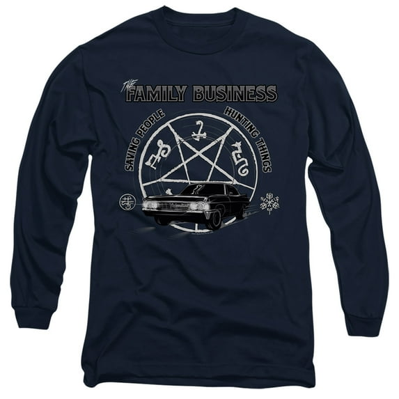 Supernatural - Saving People And Hunting - Long Sleeve Shirt - Small