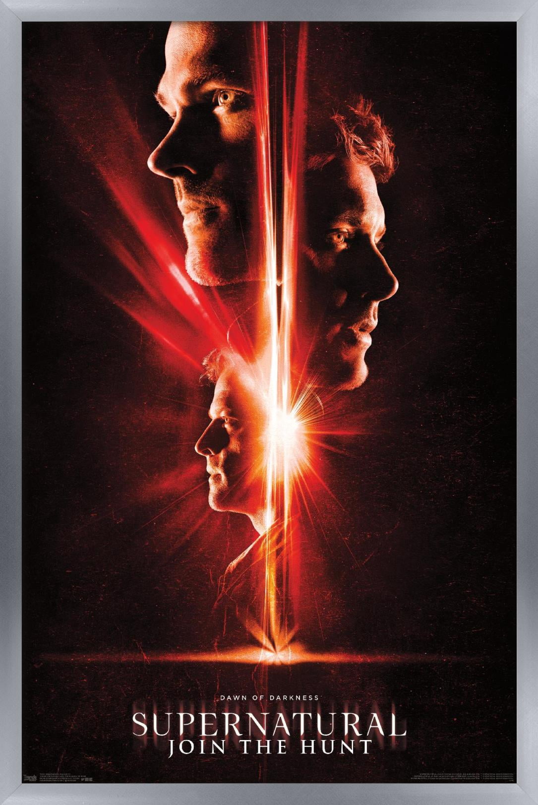 Supernatural - Season 13 Wall Poster, 14.725" x 22.375", Framed