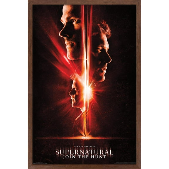 Supernatural - Season 13 Wall Poster, 14.725" x 22.375", Framed