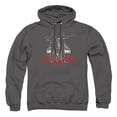thumbnail image 1 of Supernatural Silhouettes Unisex Adult Pull-Over Heather Hoodie, Medium, Charcoal, 1 of 4