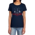 thumbnail image 1 of Supernatural Silhouettes Women's T Shirt, Navy, Medium, 1 of 6