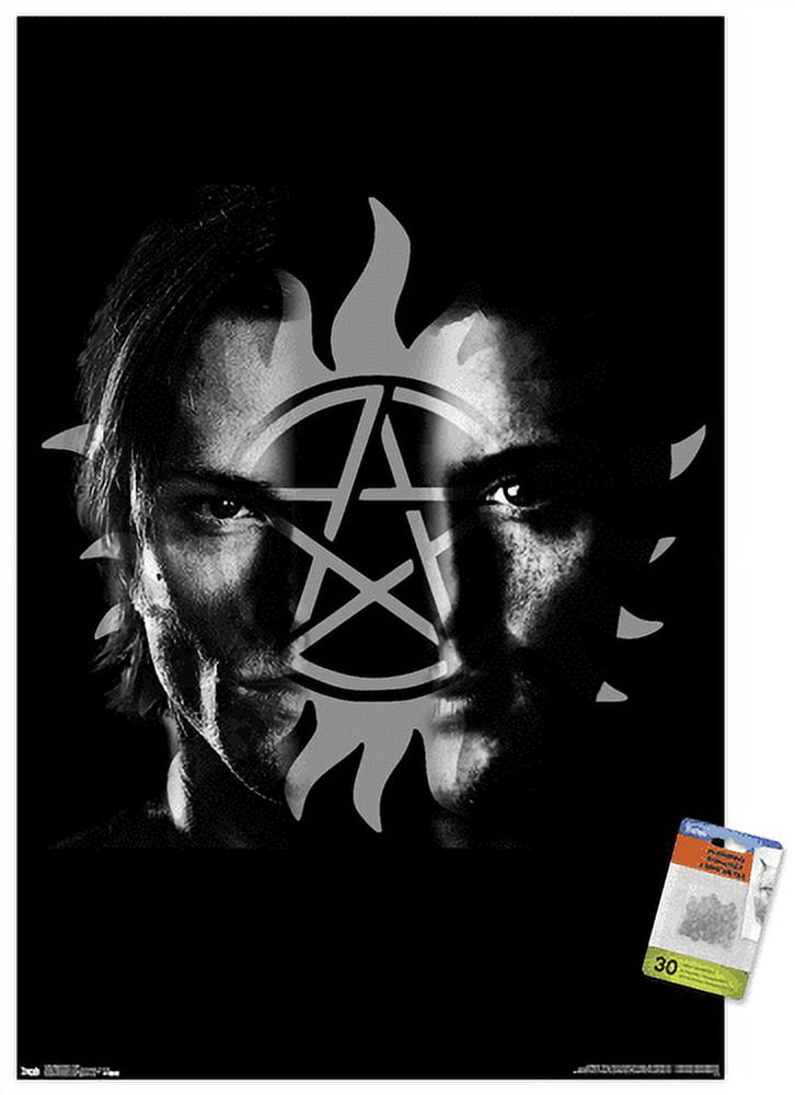 Supernatural - Split Wall Poster with Push Pins, 22.375" x 34"
