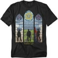thumbnail image 1 of Supernatural T-Shirt Stained Glass Unisex Graphic Tee For Men & Women, 1 of 7
