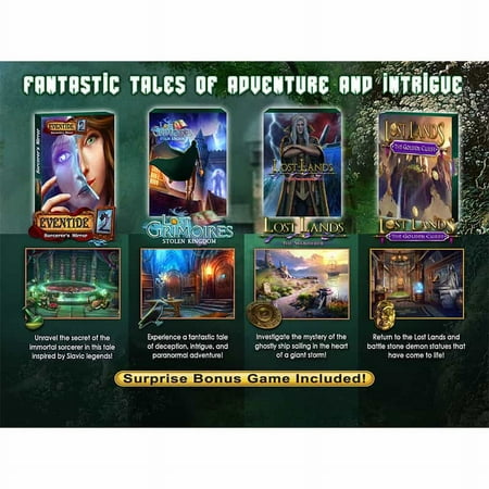 Supernatural Stories Amazing Hidden Object Games (PC), 5 Pack