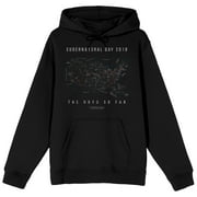 Supernatural Superna13ral Day 2018 The Road So Far Long Sleeve Black Adult Sweatshirt-4XL