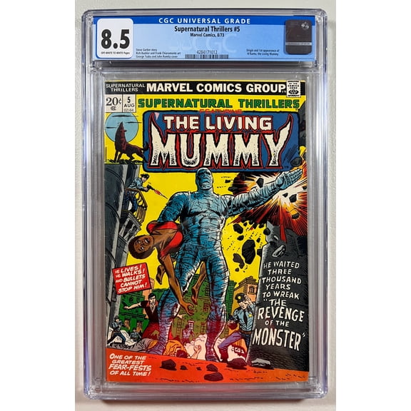 Supernatural Thrillers #5 - CGC 8.5 Comic Book
