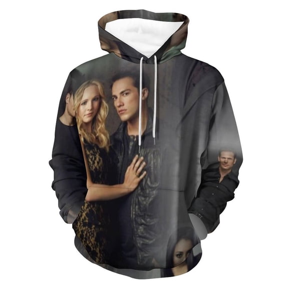 Supernatural Vampire Diaries Supernatural Sweatshirt For Mens And Womens Fashion Hoodies Pullover Athletic Daily Hoody Hooded With Pocket And Drawstring Adult Unisex Sweatshirt Gift