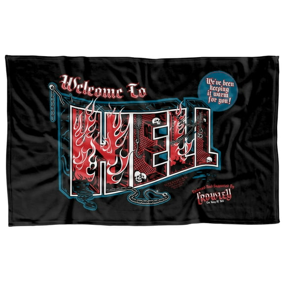 Supernatural Welcome Fleece Blanket 36' x 58'