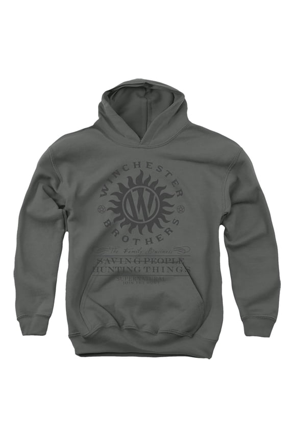 Supernatural - Winchester Anti Possession - Youth Hooded Sweatshirt - Large