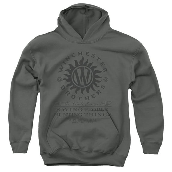 Supernatural - Winchester Anti Possession - Youth Hooded Sweatshirt - Medium