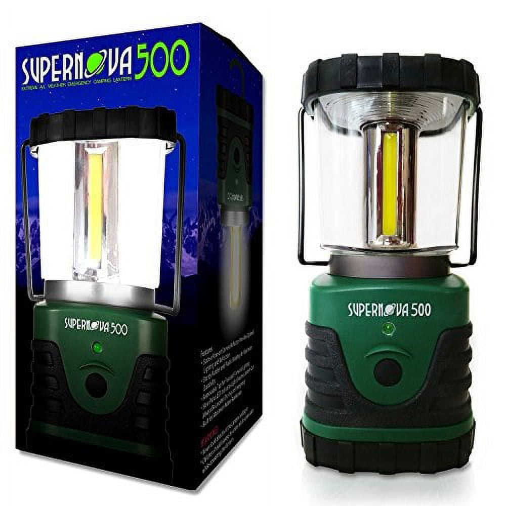 Gold Armour 4 Pack Portable LED Camping Lantern Flashlight with Magnetic  Base - Emits 500 Lumens - Survival Kit Gear for Emergency, Hurricane, Power