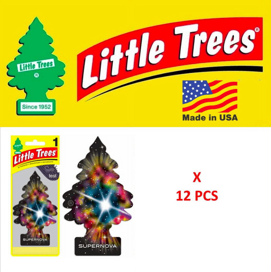 Supernova Little Trees U1P17303 MADE IN USA Pack of 12