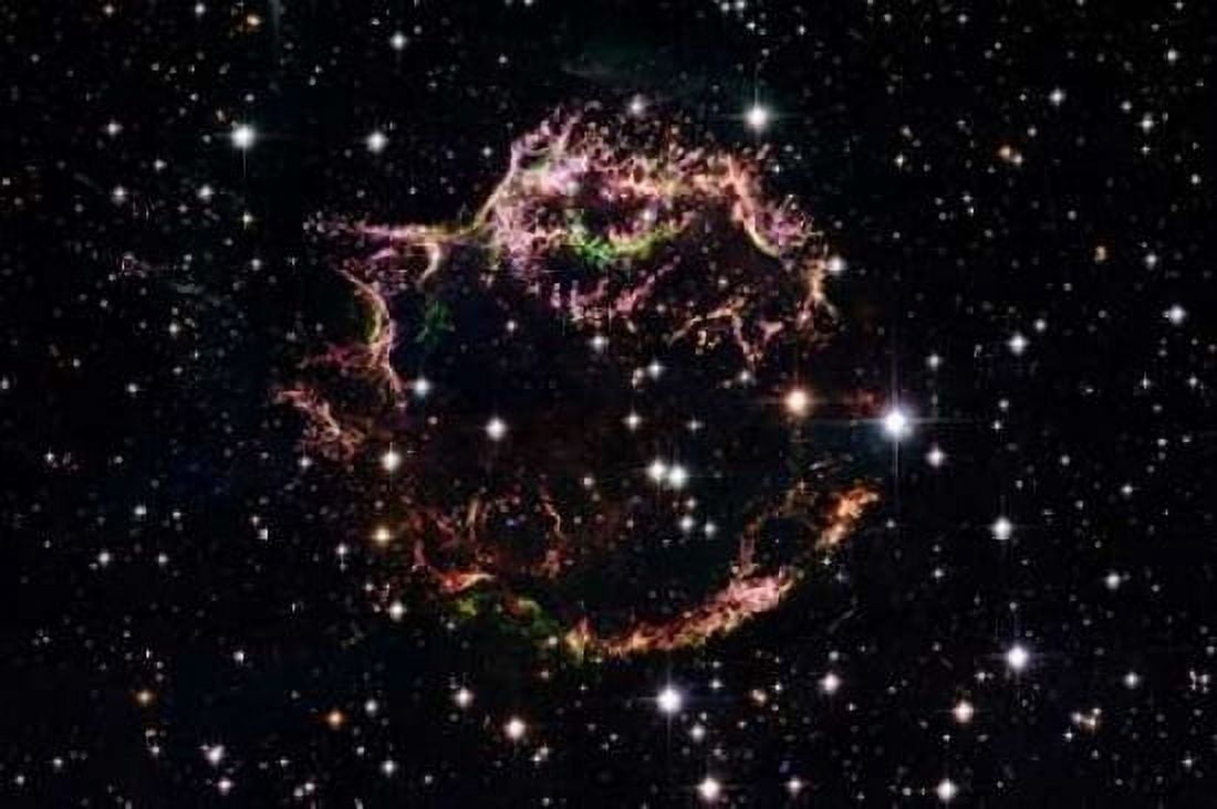 Supernova Remnant Cassiopeia A - March 2004 Canvas Art - NASA (24 x 36)