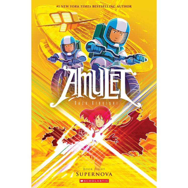 KAZU KIBUISHI, Supernova: a Graphic Novel, Amulet #8, Paperback