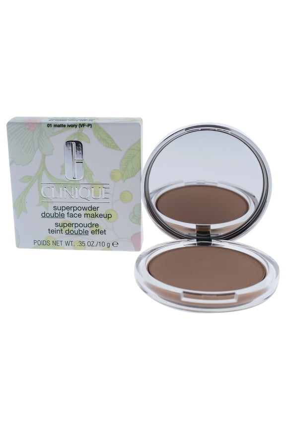 Superpowder Double Face Makeup - 01 Matte Ivory VF-P by Clinique for Women - 0.3