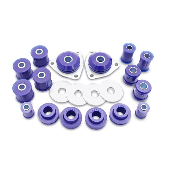 SuperPro KIT043AK Front and Rear Suspension Bushing Kit Compatible with 87-98 Range Rover, Defender 110, Defender 90, Discovery