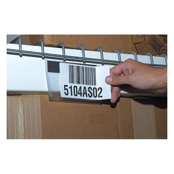 Superscan Label Holder,Slf Adhsv, 5in.x 7in.,PK25 APX57