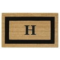 thumbnail image 1 of Superscraper Door Mat Single Picture Frame, Monogram H - 20" x 36", 1 of 4