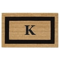 thumbnail image 1 of Superscraper Door Mat Single Picture Frame, Monogram K - 20" x 36", 1 of 4