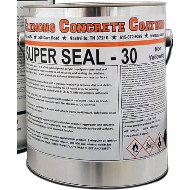 Superseal 30 Gloss Clear Sealer 1Gallon