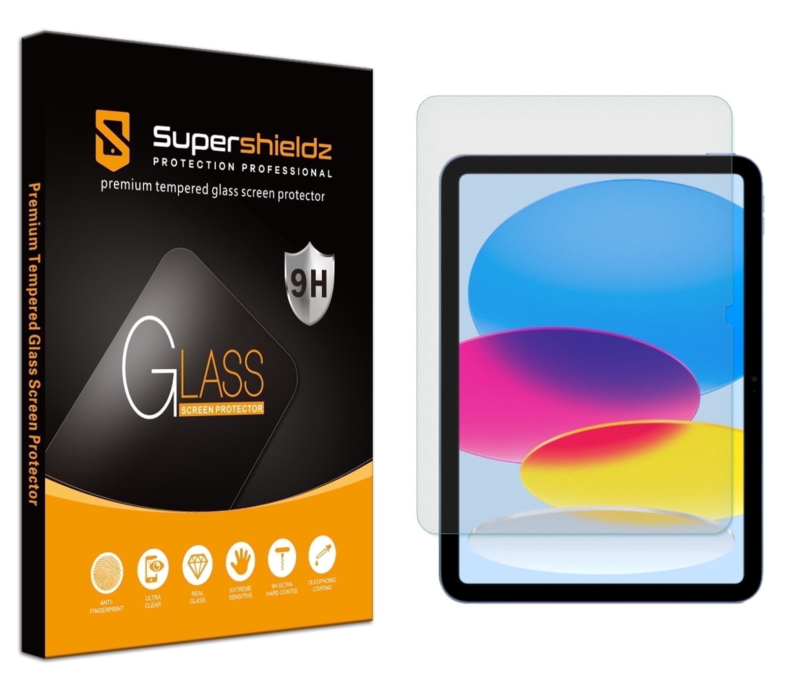 Supershieldz Anti Glare (Matte) Tempered Glass Screen Protector Designed for iPad (A16) 11 inch 2025 11th Gen/ iPad 10th Generation 10.9 inch 2022 Anti Fingerpr