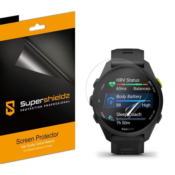 Supershieldz Designed for Garmin Forerunner 70/ 170/ 170 Music Anti-Glare (Matte) Screen Protector (3 Pack)