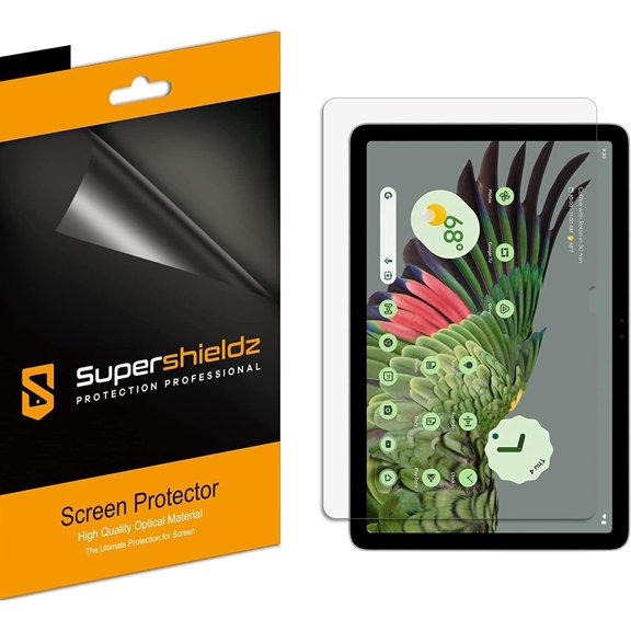 Supershieldz Designed for Google Pixel Tablet (11 inch) Screen Protector, High Definition Clear Shield (PET) (3 Pack)