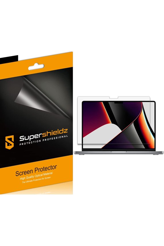 Designed for MacBook Pro 14 inch (M5, M4, M3, M2, M1, Pro/Max) Screen Protector, High Definition Clear Shield (PET) (3 Pack)