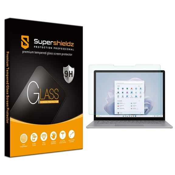 Supershieldz Designed for Microsoft Surface Laptop 6/ 5/ 4/ 3 (15 inch) Tempered Glass Screen Protector, Anti Scratch, Bubble Free