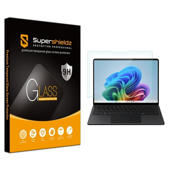 Supershieldz Designed for Microsoft Surface Laptop 7 (13.8 inch) Tempered Glass Screen Protector, Anti Scratch, Bubble Free